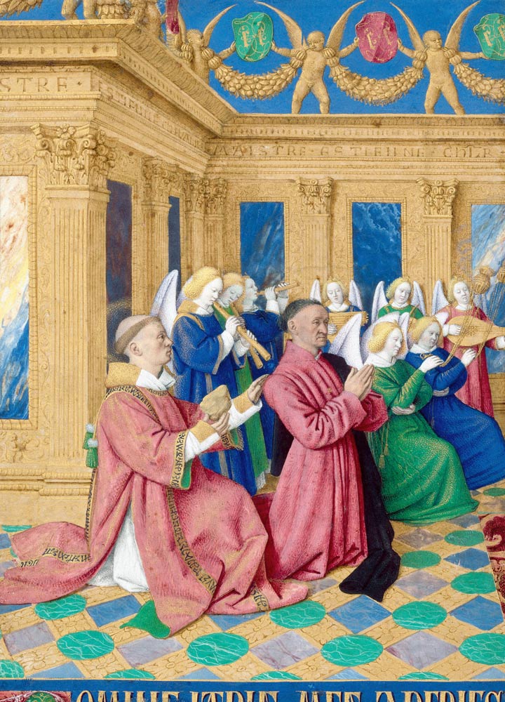 Étienne Chevalier with Saint Stephen van Jean Fouquet