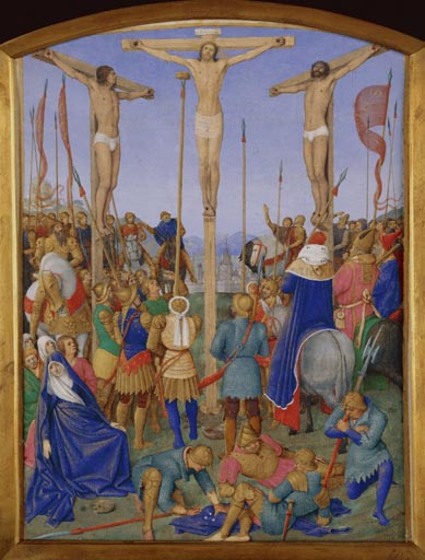 Die Kreuzigung van Jean Fouquet