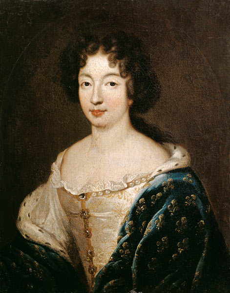 Marie-Anne-Christine-Victoire de Baviere (1660-90) van Jean François de Troy