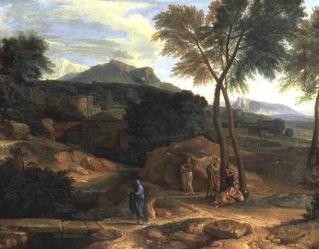 Landscape with Conopion Carrying the Ashes of Phocion van Jean-François Millet