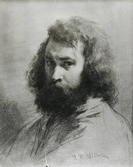 Self Portrait van Jean-François Millet