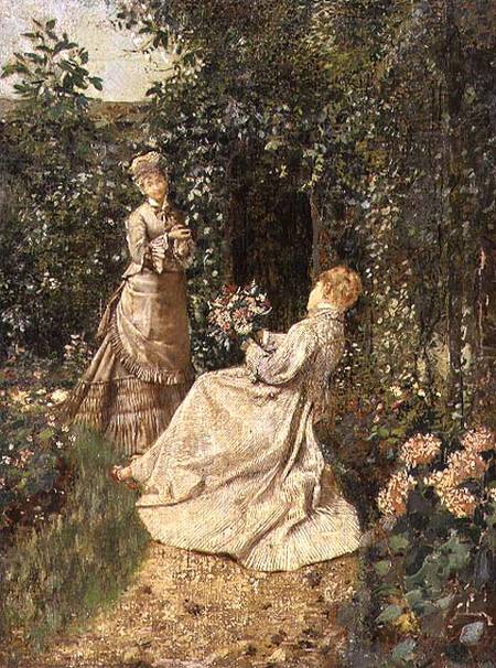 In the Garden van Jean François Raffaelli