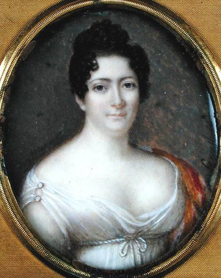 Mademoiselle Mars (1779-1847) van Jean Francois Strasbeaux