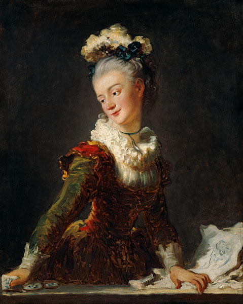 Marie-Madeleine Guimard (1743-1816) van Jean Honoré Fragonard