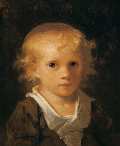 Portrait of a Child van Jean Honoré Fragonard