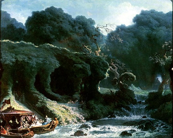 The Fete at Rambouillet or, The Island of Love, c.1770 van Jean Honoré Fragonard