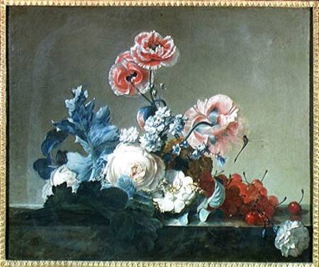 Flower Study van Jean Jacques Bachelier