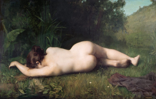 Byblis Turning into a Spring van Jean-Jacques Henner