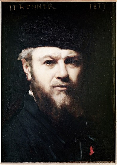 Self Portrait van Jean-Jacques Henner