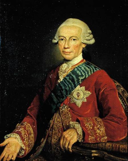 Count Claude-Louis-Robert de Saint-Germain (1707-78) van Jean Joseph Taillasson