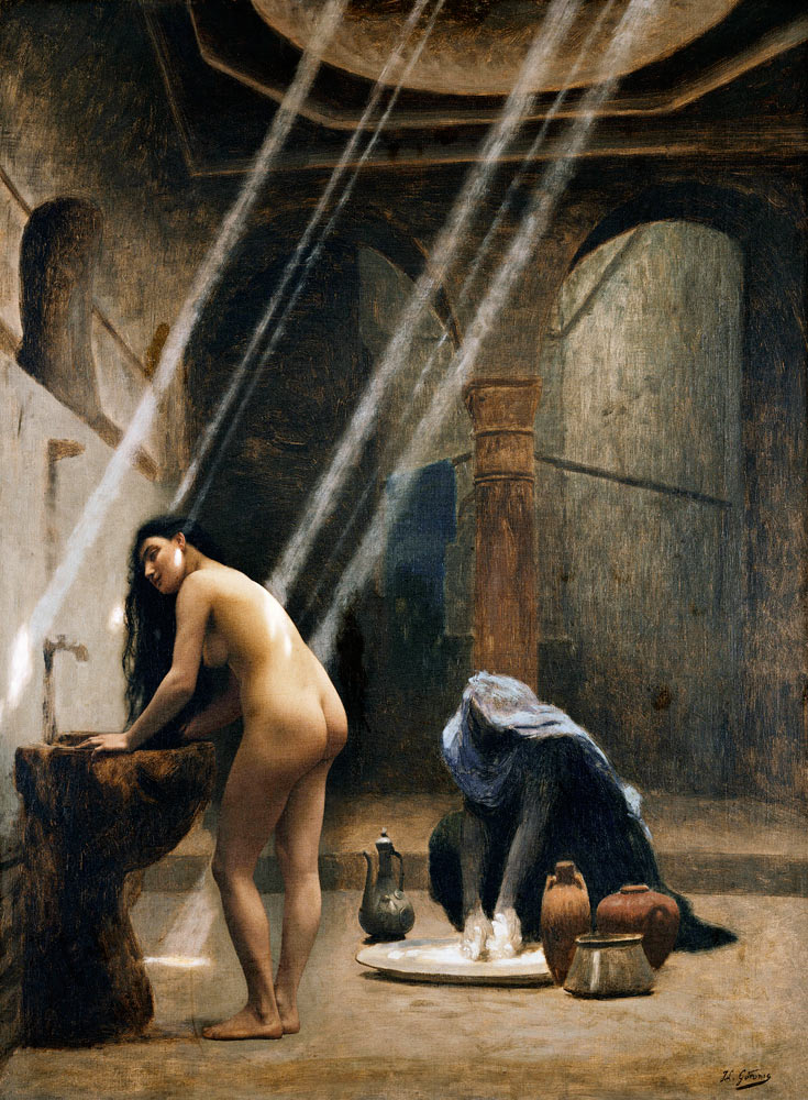 The Moorish Bath van Jean-Léon Gérome