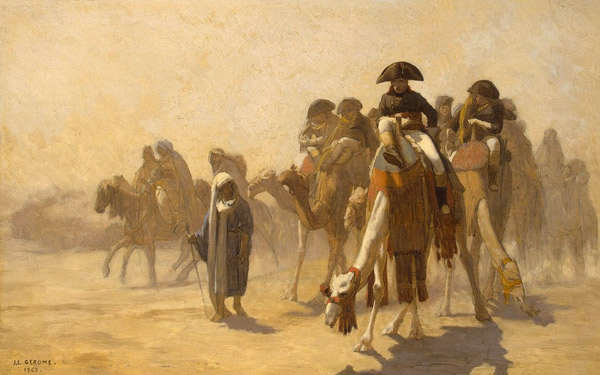 Napoleon in Egypt van Jean-Léon Gérome