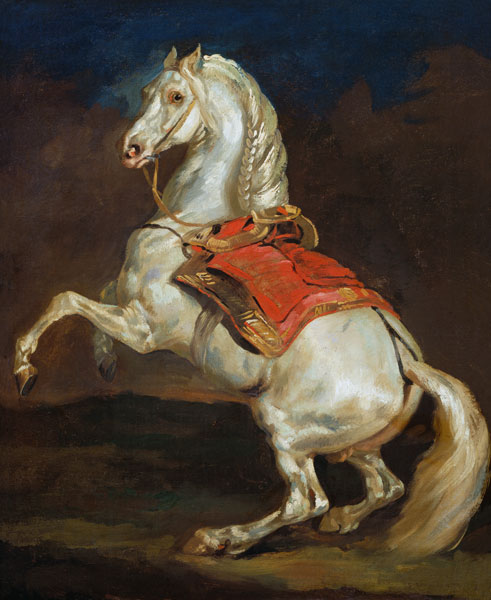 Napoleon's Stallion, Tamerlan van Jean Louis Théodore Géricault