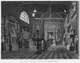 Second view of the introductory room, Musee des Monuments Francais, Paris, illustration from ''Vues 