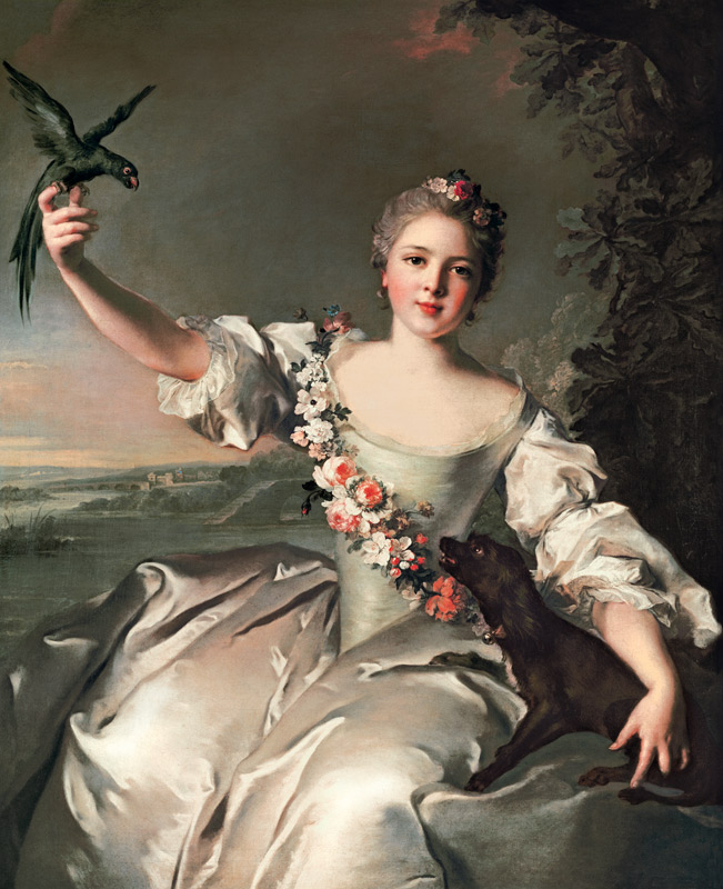 Françoise Renée, Marquise d'Antin van Jean Marc Nattier