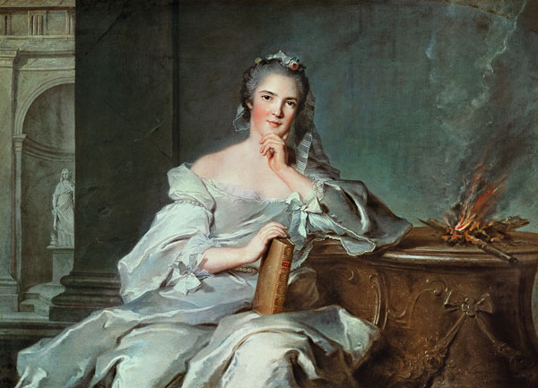 Madame Anne-Henriette de France (1727-52) Symbolising Fire van Jean Marc Nattier