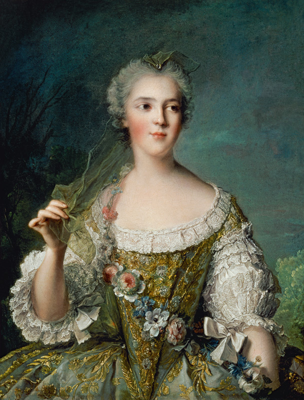 Madame Sophie, Tochter von Louis XV. van Jean Marc Nattier