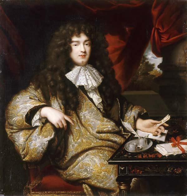 Jean-Baptiste Colbert (1651-90) Marquis de Seignelay van Jean Marc Nattier