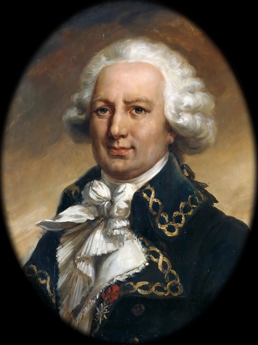 Louis Antoine de Bougainville (1729-1811) van Jean-Pierre Franque