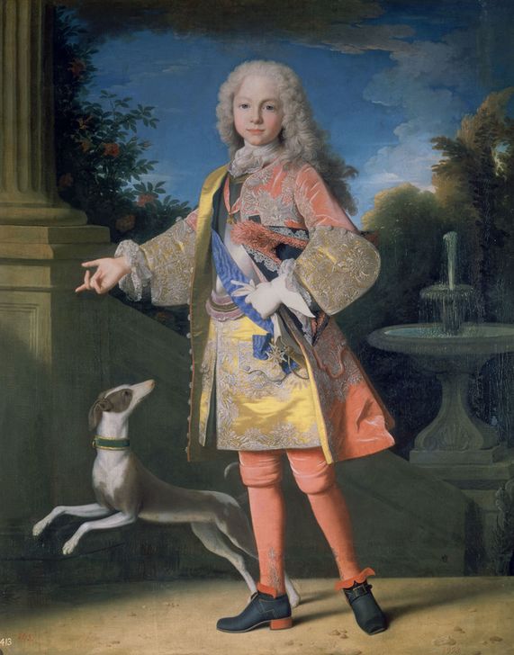 Portrait of Ferdinand of Bourbon van Jean Ranc