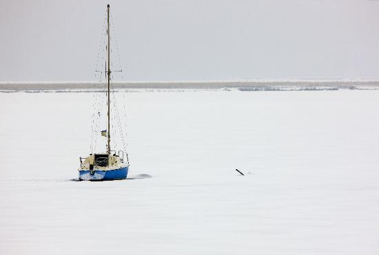 Winterwetter an der Ostsee van Jens Büttner
