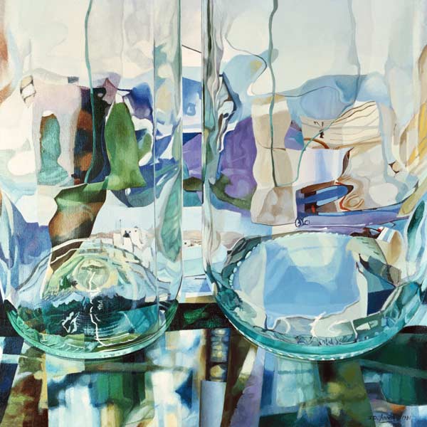 Green Transparency (Transparence verte) 1981 (oil on canvas)  van Jeremy  Annett