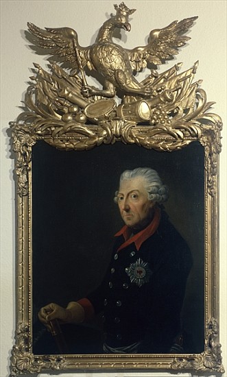 Frederick II of Prussia van J.H.C. Franke