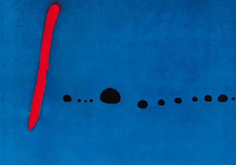 Bleu II  - (JM-512) van Joan Miró