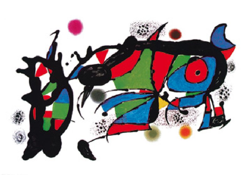 Obra de Joan Miro  - (JM-539) van Joan Miró