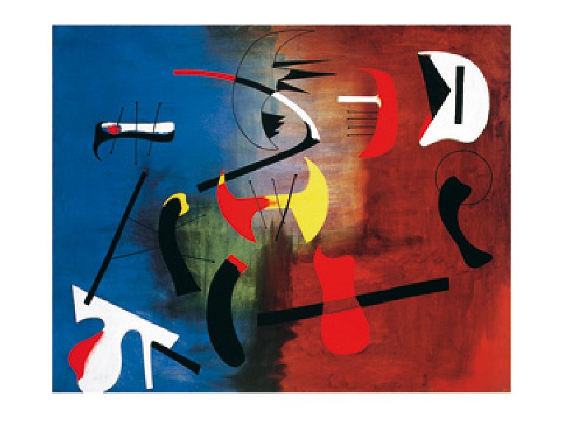 Peinture - (JM-831) van Joan Miró