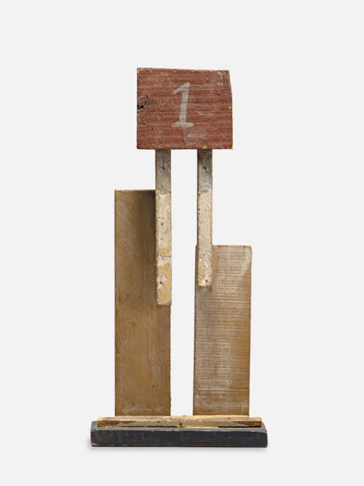 Object with Number 1, 1932 van Joaquin Torres-Garcia