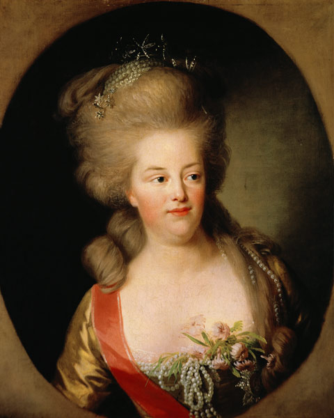 Prinzessin von Württemberg spätere Herzogin Friederike von Oldenburg van Joh. Friedrich August Tischbein