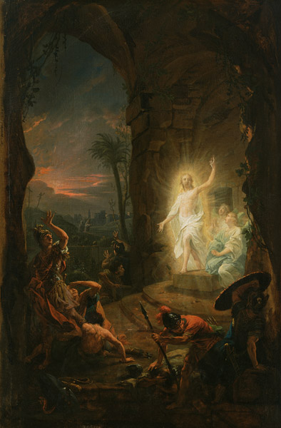 The Resurrection van Joh. Heinrich d.Ä. Tischbein