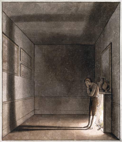Der lange Schatten van Joh. Heinrich Wilhelm Tischbein