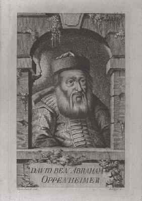 Portrait of David Oppenheim (1664-1736), chief rabbi of Prague