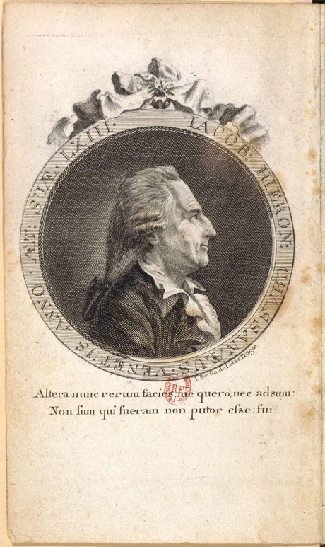 Portrait of Giacomo Girolamo Casanova (1725-1798) van Johann Berka