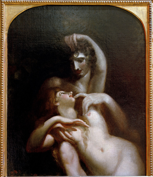 Adam and Eve van Johann Heinrich Füssli