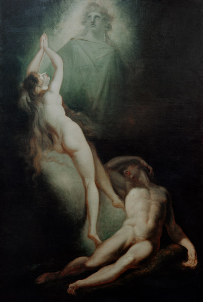 The creation of Eve van Johann Heinrich Füssli
