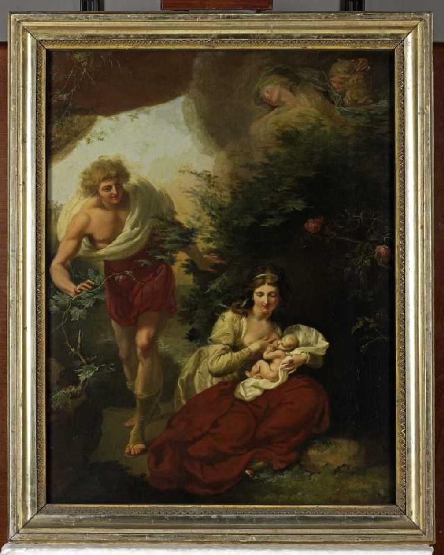 Szene aus Wielands 'Oberon' van Johann Heinrich Ramberg