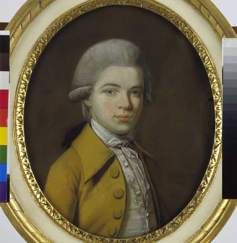 Alexander von Humboldt (Jugendbildnis) van Johann Heinrich Schmidt