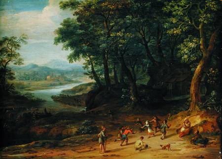 Landscape van Johann Holst
