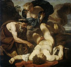 Selene and Endymion (The Death of Orion)