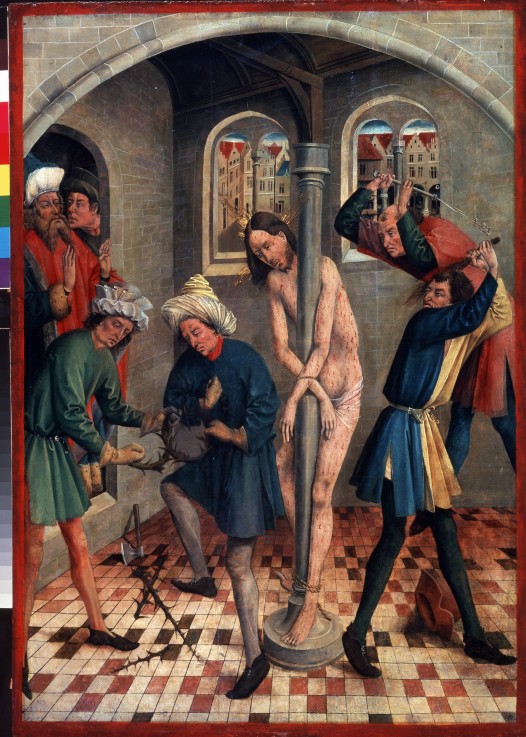 The Flagellation of Christ van Johann Koerbecke
