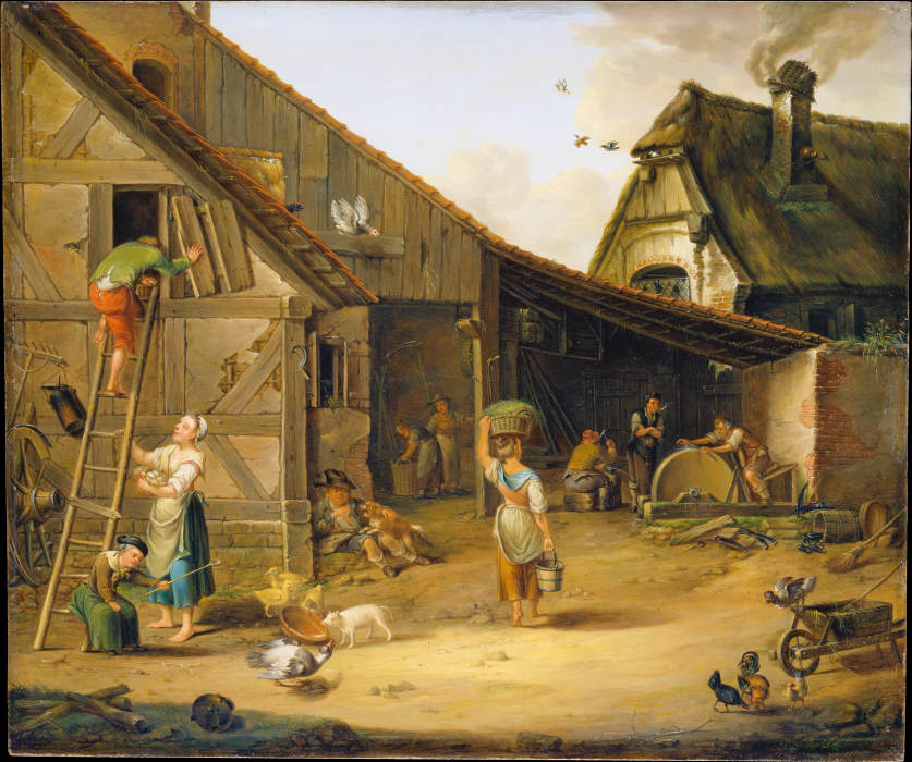 A Farm van Johann Ludwig Ernst Morgenstern