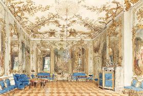 Concert Room of Sanssouci Palace in Potsdam