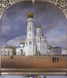 Panorama des Kreml Mitteltafel des Triptychons