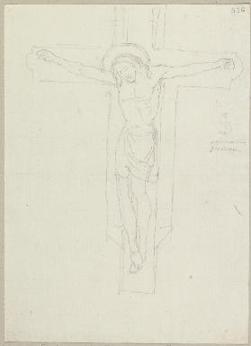 Kruzifix auf Holz im Tempio Malatestiano zu Rimini