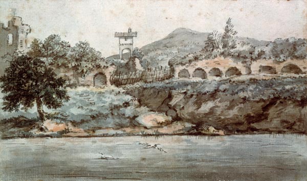 Tiber unterhalb Roms van Johann Wolfgang von Goethe