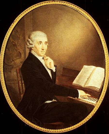 Joseph Haydn c.1795 van Johann Zitterer