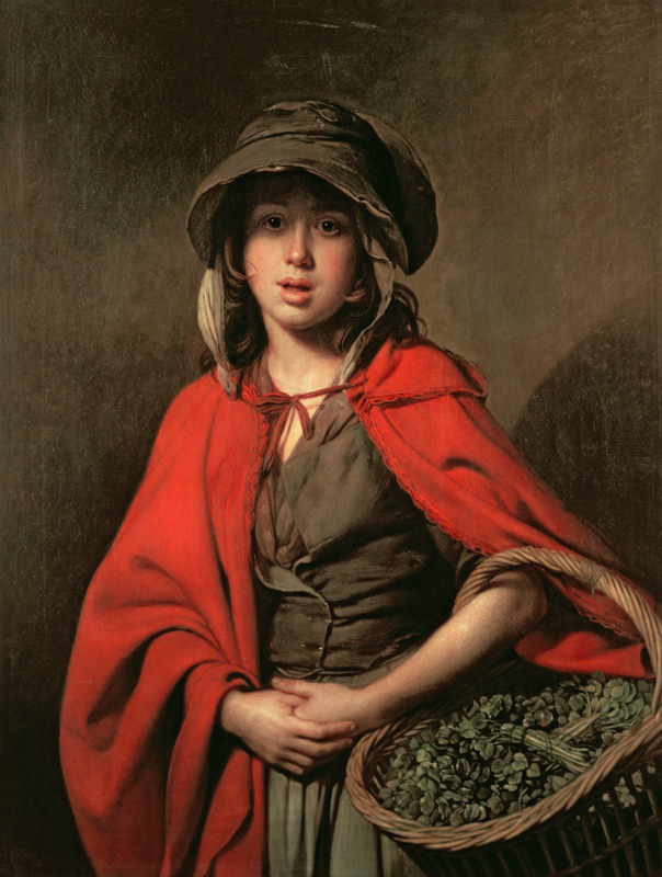 The Watercress Girl van Johann Zoffany